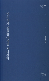 빗소리가 길고양이처럼 지나간다 (천년의 시 96)